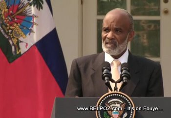 Haitian President Rene Preval