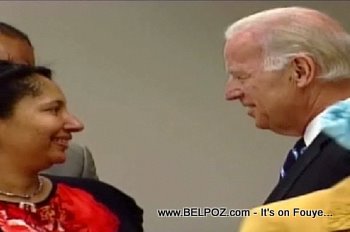 Joe Biden In Little Haiti