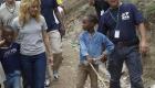 Shakira And Sean Penn In Haiti
