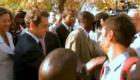 President Sarkozy Visits Haiti