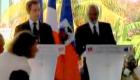 President Sarkozy And Rene Preval In Haiti