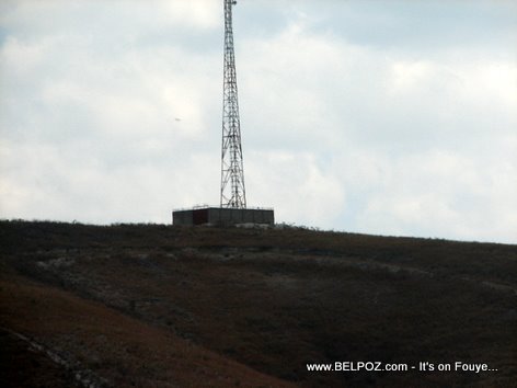 Cellular Telephone Antenna Tower Gonaives Haiti