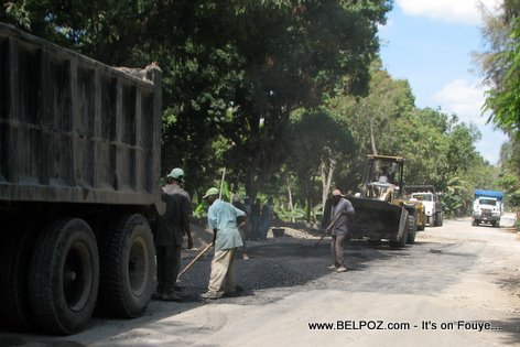 Road Repairs Ministere Des Travaux Publics Gonaives Haiti