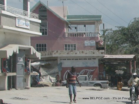Haitel Public Pay Phone Gonaives Haiti