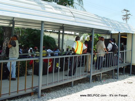 Haiti International Airport Temporary Airport Entrance