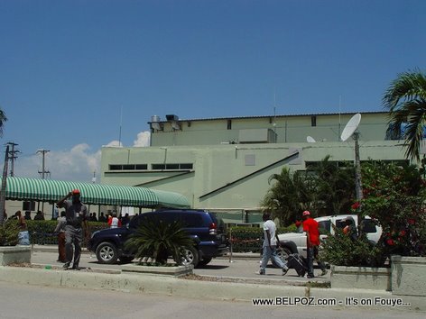 Haiti International Airport Front Of Airport