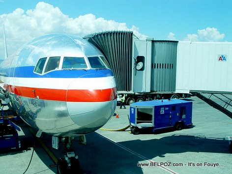 American Airlines In New Haiti International Airport Gates