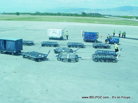 Haiti Airport Baggage Handlers