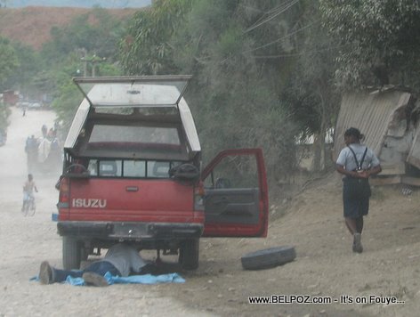Mechanic In Mirebalais Haiti