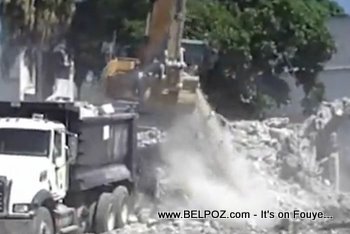 Haiti Recovery, Debris Removal In Port-au-Prince