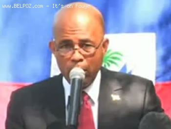 Michel Martelly After Haiti Election Day 2010