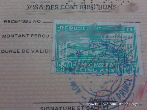 Haitian Passport