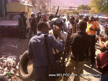Anti Preval Riots In Haiti