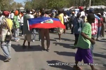 Anti Preval Protest Haiti 7 Fevrier 2011