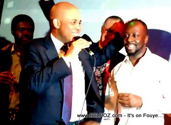 Michel Martelly and Wyclef Campaining At SOBs NYC