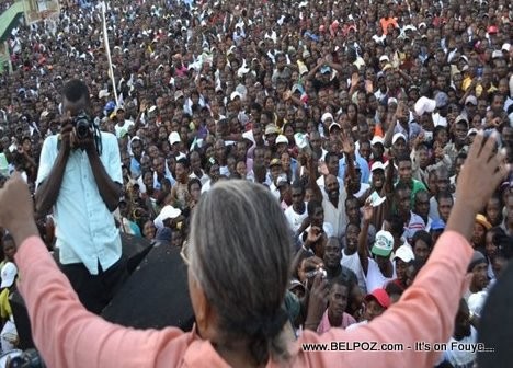 Mirlande Manigat Campaign Nord Est Haiti