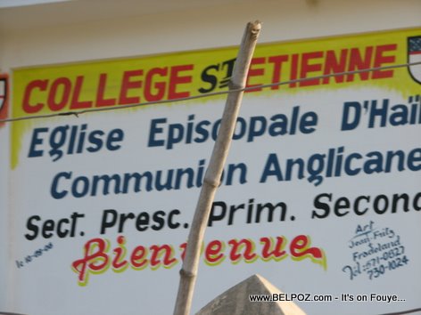 College St Etienne Eglise Episcopale Trou Du Nord Haiti