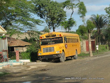 School Bus Trou Du Nord Haiti