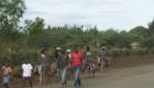 People Walking Trou Du Nord Haiti