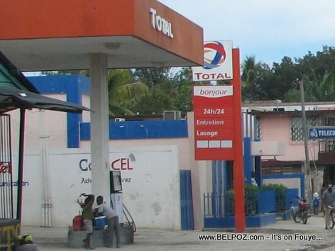 Total Gas Station - Mirebalais Haiti