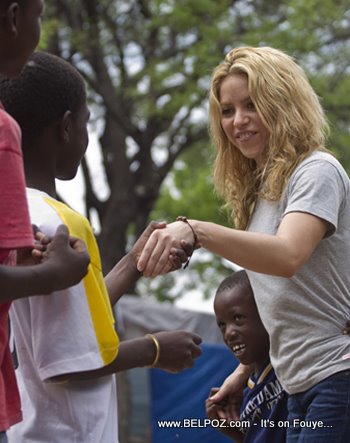 Shakira In Haiti