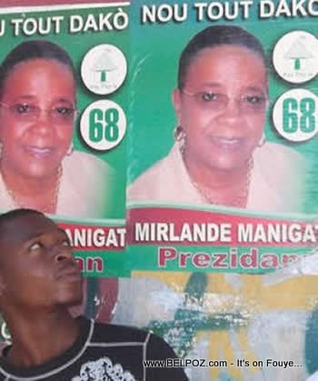 Mirlande Manigat For President - RDNP No 69