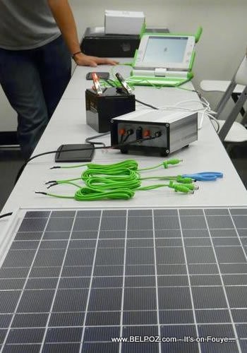 Inexpensive solar-powered charger Design For Haiti Schools